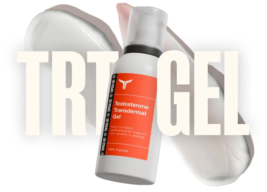 Taurus TRT gel bottle floating in air